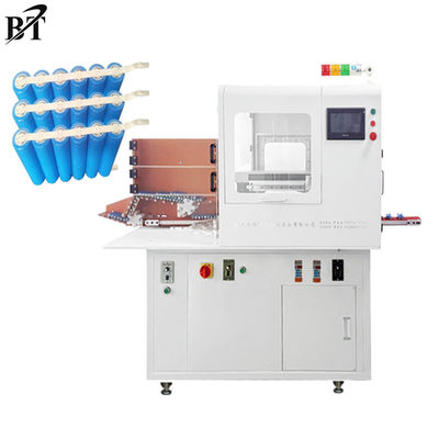 PLC دستگاه جوش نقطه ای تمام اتوماتیک برای بسته باتری 220 کیلوگرم